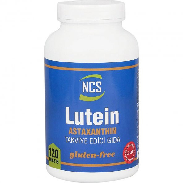 Ncs Lutein 15 Mg 120 Tablet Astaxanthın Astaksantin 12 Mg ürün görseli
