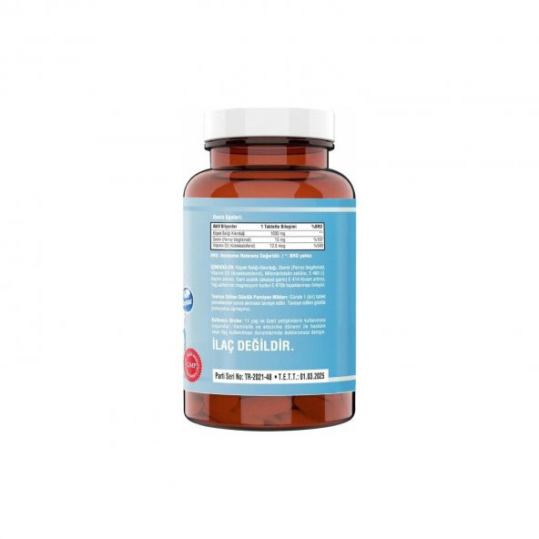 Ncs Köpek Balığı Kıkırdağı + Demir + Vitamin D 3 + Shark Cartilage 120 Tablet x 2 Kutu - 2