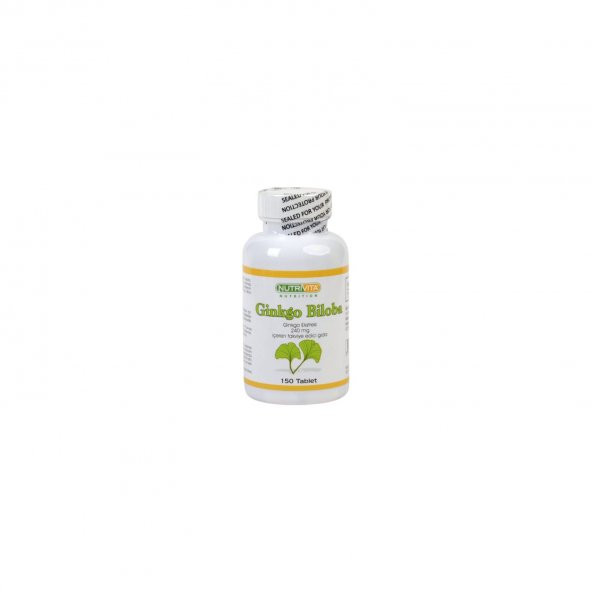 Nutrivita Ginkgo Biloba Ekstraktı 150 Tablet 240 mg