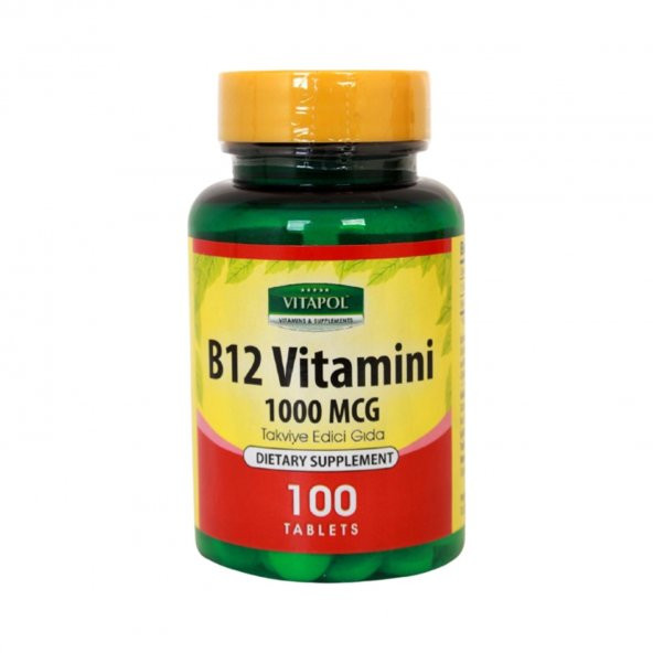 Vitapol Vitamin B12 100 Tablet