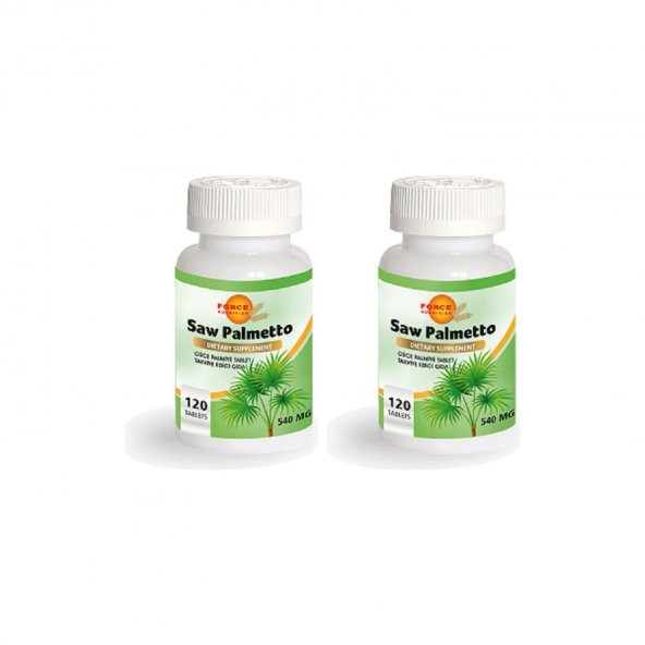 Force Nutrition Saw Palmetto 540 Mg 120 Tablet 2 Kutu ürün görseli