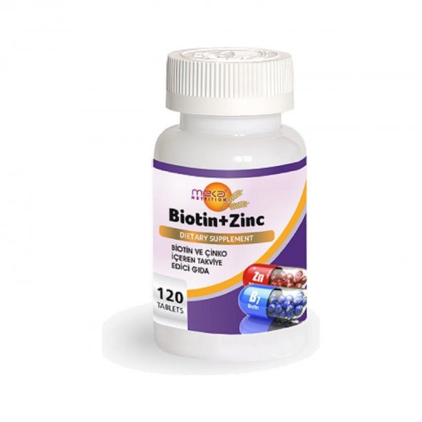 Meka Nutrition Biotin Çinko