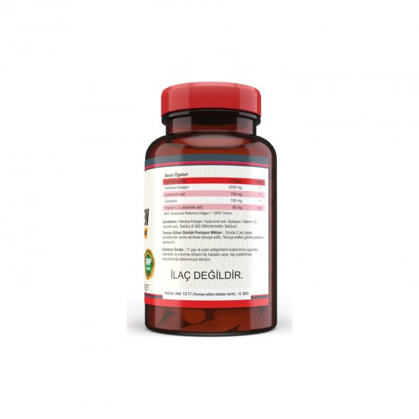 Nevfix Collagen ( ) Hyaluronic Acid 120 Tablet x 2 Kutu 240 Tablet