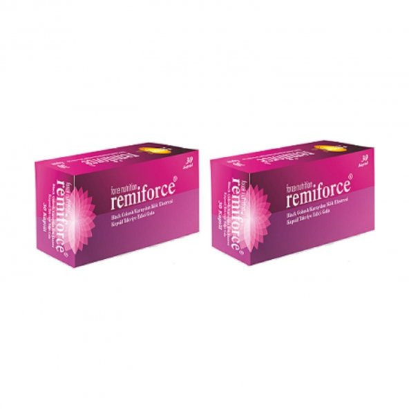 Force Nutrition Remiforce 30 Kapsül 2 Kutu