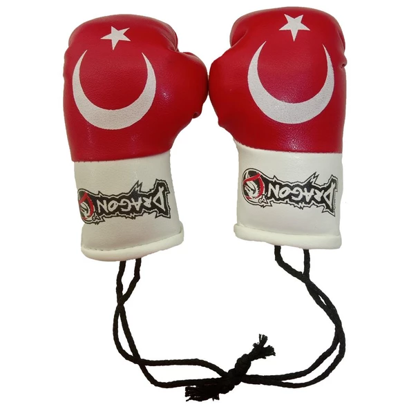 DragonDo AC1330 Boks Eldivenli Anahtarlık Maskot Anahtarlık Çift - 7