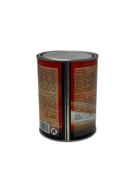 Petro Time Kırmızı Kauçuklu Gres Yağı Katı 1 Kg. - 2