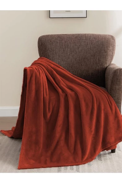 Hardal Wellsoft Battaniye Televizyon Battaniyesi Peluş Polar Battaniye Tek Kişilik 170*230 - 3