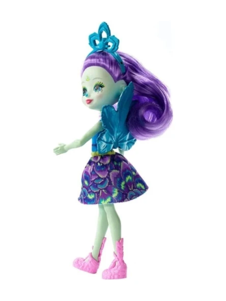 Enchantimals Patter Peacock Karakter Bebek - Resim 3