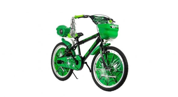 Sarissa Çocuk Bisikleti Elcik PVC BMX Bisiklet Elciği Yeşil - 2