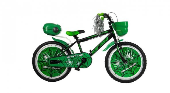 Sarissa Çocuk Bisikleti Elcik PVC BMX Bisiklet Elciği Yeşil - 3