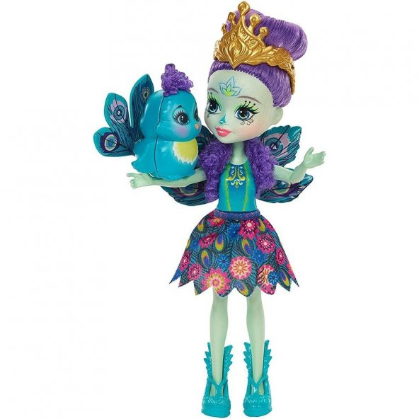 Enchantimals Patter Peacock Karakter Bebek - 3