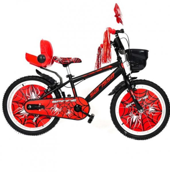 Sarissa Çocuk Bisikleti Elcik PVC BMX Bisiklet Elciği Kırmızı - 3