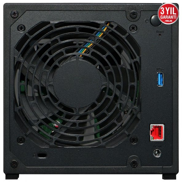 ASUSTOR AS1104T REALTEK RTD1296 4 YUVALI (4X22TB DESTEĞİ) 1GB DDR4 2.5GBE X1 USB 3.2 X2 - 5