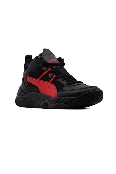 Puma Rebound Future NextGen Unisex Spor Ayakkabı Siyah Kırmızı 36-48 - 3