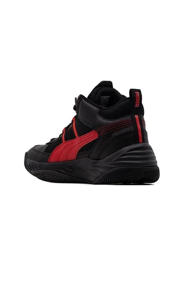 Puma Rebound Future NextGen Unisex Spor Ayakkabı Siyah Kırmızı 36-48 - 4