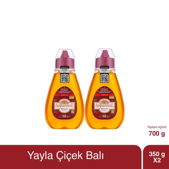 Balparmak Çıtkapak Yayla Çiçek Balı 350 g x 2 Adet