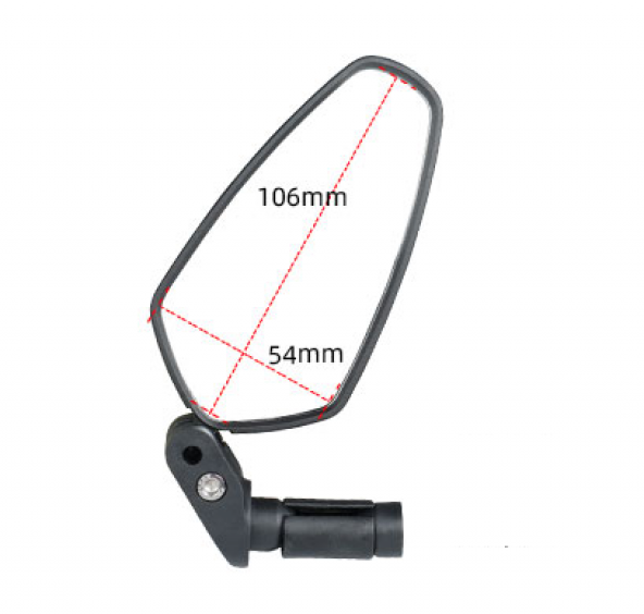 TEX XBYC 4013 Gidon Aynası Vidalı Köşeli - 5