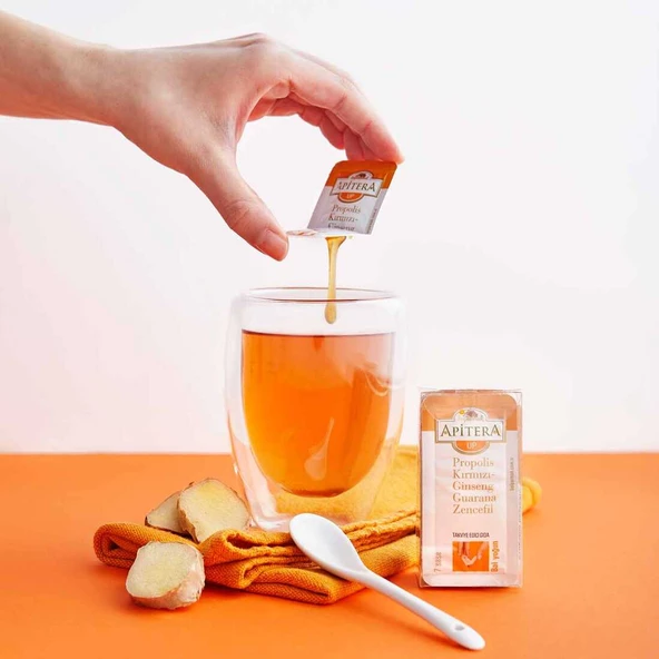Apitera Up 7 g x 35 Adet (Propolis, Bal, Kırmızı Ginseng, Guarana) - 2