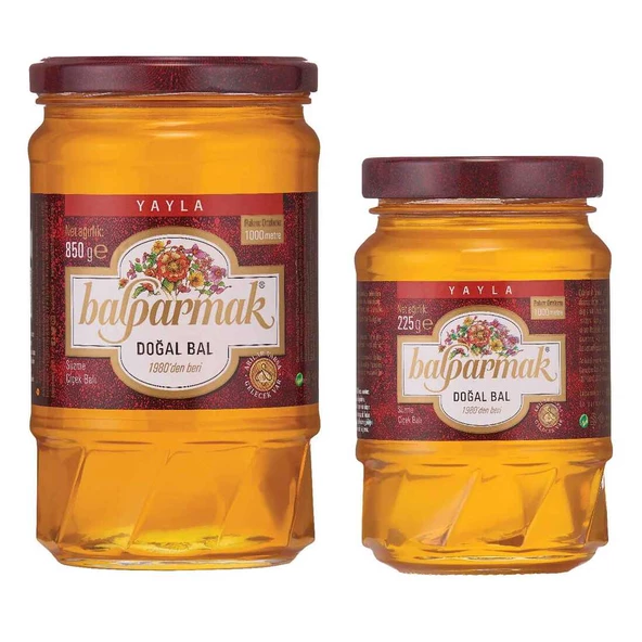 Balparmak Yayla Paketi (Yayla Çiçek Balı 850 g ve Yayla Çiçek Balı 225 g)