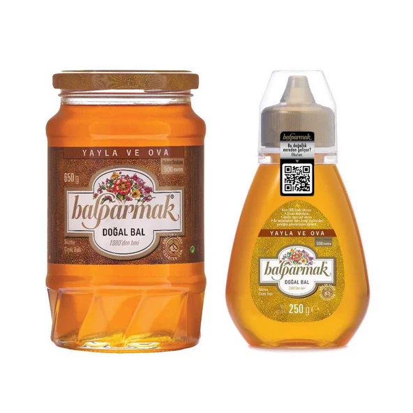 Balparmak 2li Paket (Yayla Ova Balı 650 g ve Yayla Ova Balı 250 g)