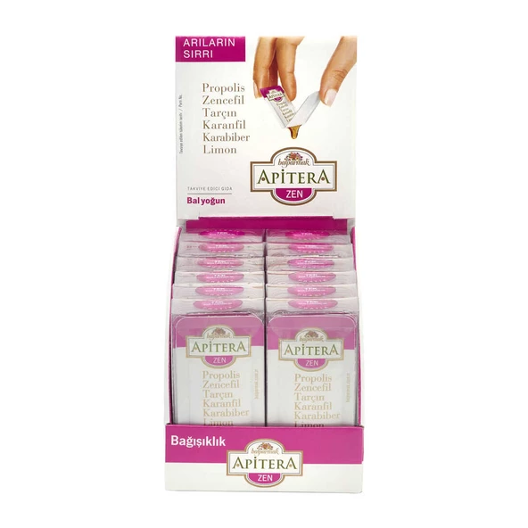 Apitera Zen 7 g x 84 Adet (Propolis, Bal, Zencefil, Limon) - 5