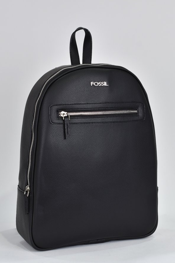 Fossil Unisex Laptop & Evrak Deri Sırt Çantası Siyah 2034 - 2