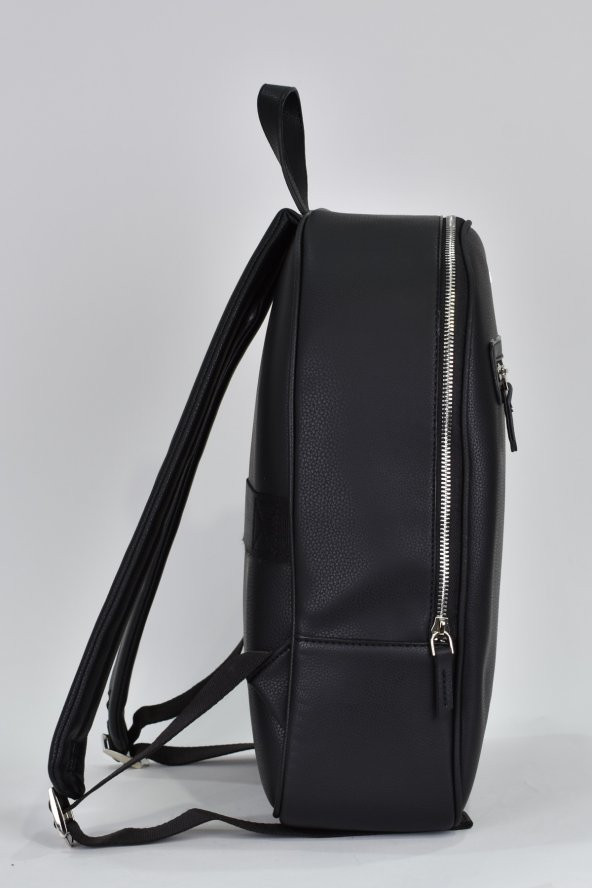 Fossil Unisex Laptop & Evrak Deri Sırt Çantası Siyah 2034 - 4