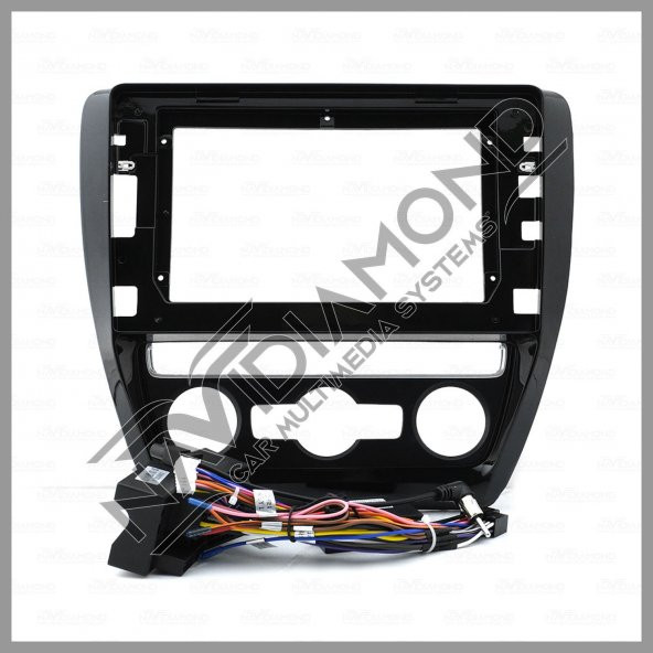 NAVIDIAMOND VOLKSWAGEN JETTA ANDROİD TEYP ÇERÇEVE (10 INCH) - SOKET - CANBUS - 1