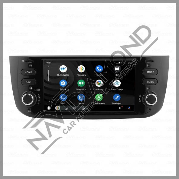 NAVIDIAMOND FIAT PUNTO 7 INCH 4 GB RAM 64 GB HAFIZA ANDROID MULTIMEDIA TEYP - 3