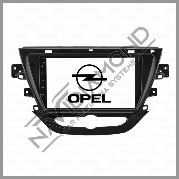 NAVIDIAMOND OPEL CORSA F 2019-2023 2 GB RAM 16 GB HAFIZA ANDROID MULTIMEDIA TEYP - 1