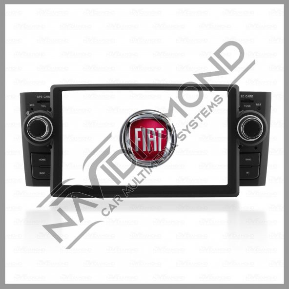 NAVIDIAMOND FIAT LINEA 7 INCH 2 GB RAM 32 GB HAFIZA ANDROID MULTIMEDIA TEYP - 1
