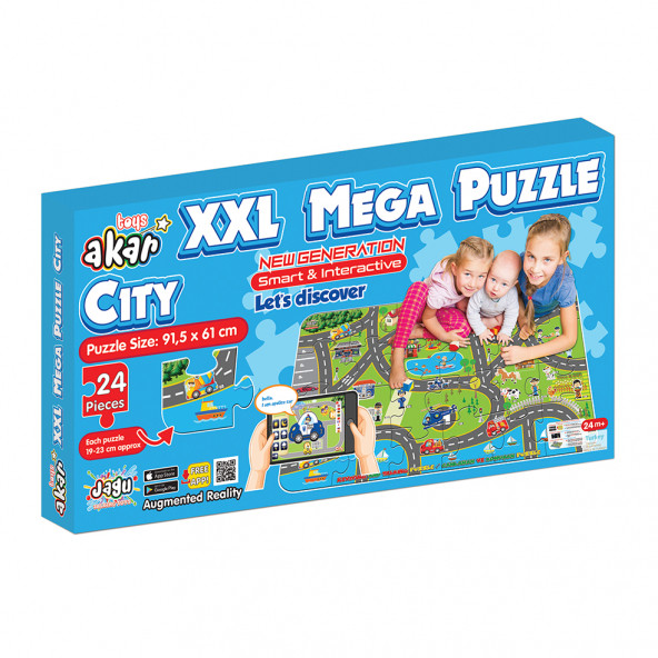 XXL MEGA PUZZLE ŞEHİR JAGU.