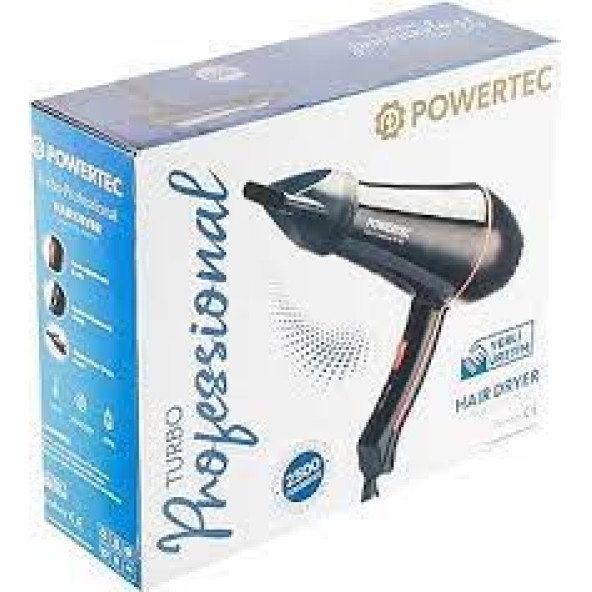 BÜYÜK ARISOY TİCARET Powertec TR-601 2500 W Profesyonel Fön Makinesi - 3