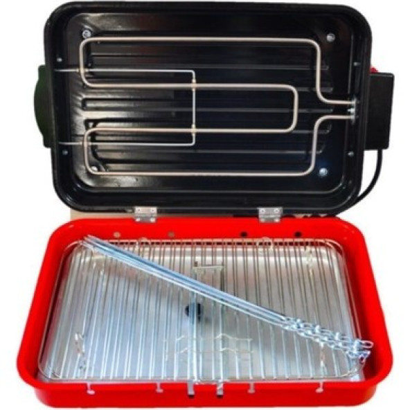 Uğur Katmer 1400W Krom Rezistanslı Elektrikli Izgara