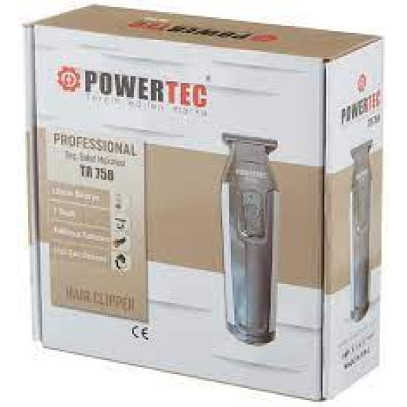 Powertec TR 758 Profesyonel Saç Kesme Makinesi - 3