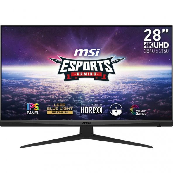 MSI G281UV 27.9" 4 ms 4K FreeSync Oyuncu Monitörü