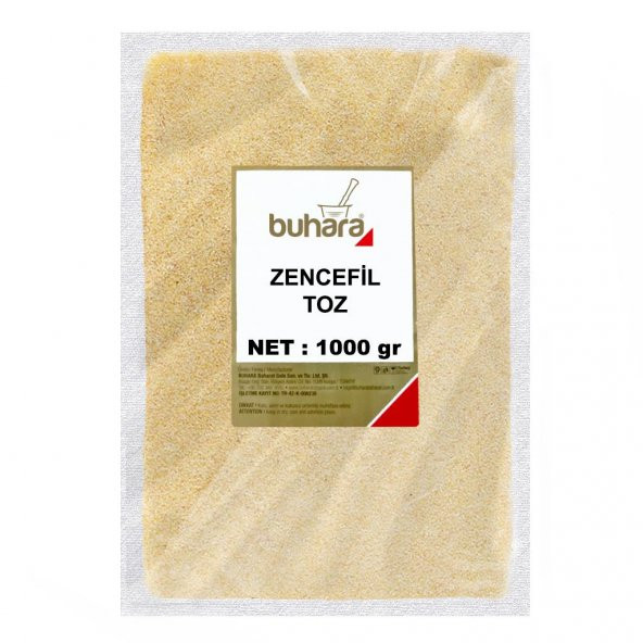BUHARA ZENCEFİL TOZ 1000 GR
