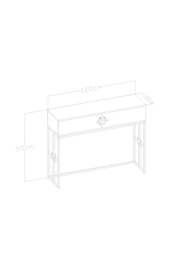 Givayo Mobilya Scarlet Dresuar - 4