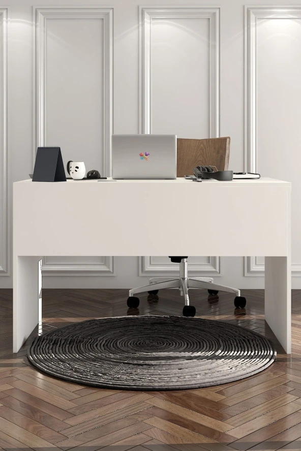 Givayo Mobilya Crow Çalışma Masası Beyaz - 3