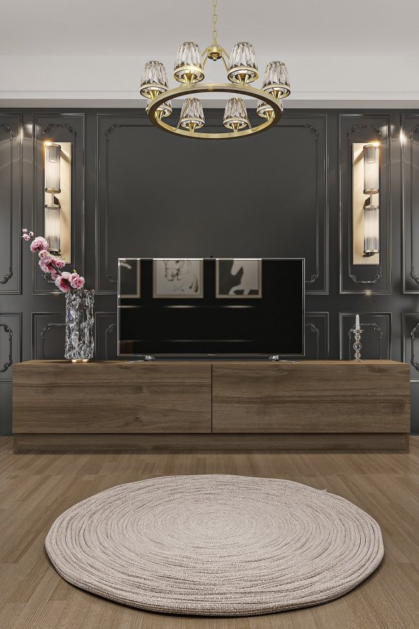 Givayo Mobilya River Tv Ünitesi Ceviz 180 Cm - 2