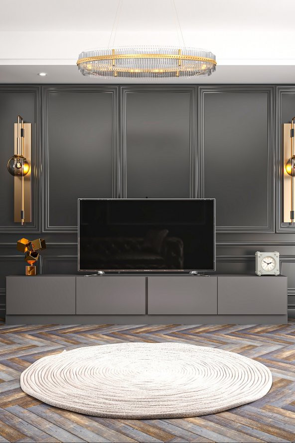 Givayo Mobilya Lake Tv Ünitesi Antrasit - 2