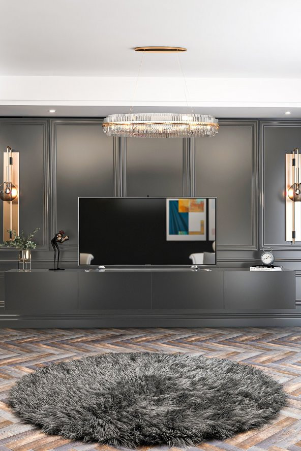 Givayo Mobilya Milan Tv Ünitesi Duvara Monte - Ayaklı Kullanım 240 Cm - 2