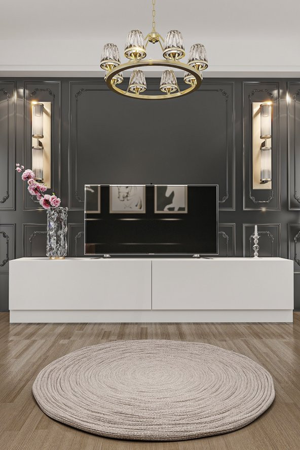 Givayo Mobilya River Tv Ünitesi Beyaz 180 Cm - 2