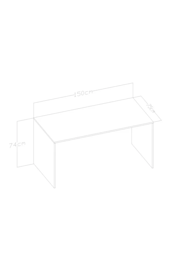 Givayo Mobilya Raven Ofis Çalışma Masası - 4