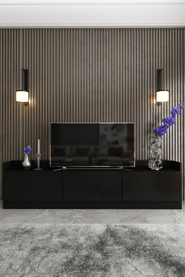 Givayo Mobilya Odin Tv Ünitesi Siyah 184 Cm - 2