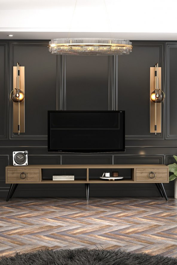 Givayo Mobilya Lima Tv Ünitesi Ceviz 180 Cm - 2