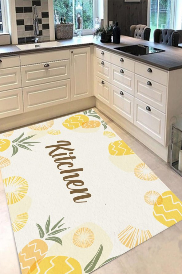 Gardenya Ananas Kitchen Mutfak Halısı