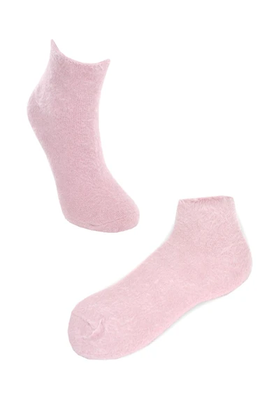 Nefes Alan Çorap Kadın Kadifemsi Özel Doku Mikro Pamuk 36-40 - Resim 12