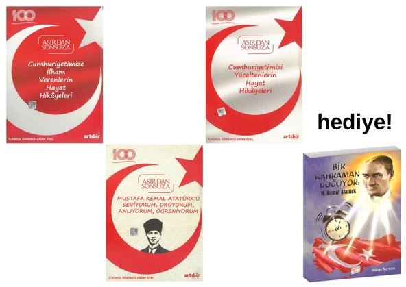 Artıbir Yayınları 100.yıl Özel Asırdan Sonsuza Serisi 3 Kitap Hediyeli Set