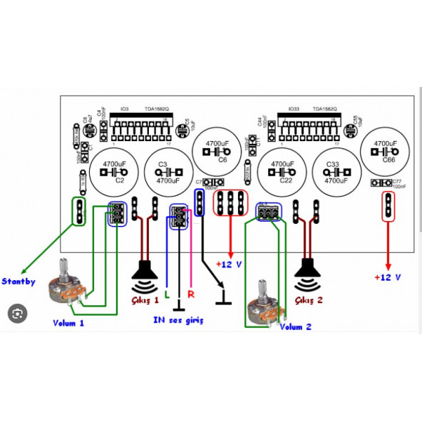 TDA1562Q, TDA1562, SIL-17 Entegre Devre - 2